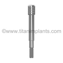 NobelReplace® Compatible Impression Coping Closed Tray — RP 4.3 / WP 5.0 / 6.0mm Internal Tri-Channel / Tri-Lobe — Titan Implants