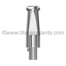 NobelReplace® Compatible Implant Impression Coping — RP 4.3mm Internal Tri-Channel / Tri-Lobe — Titan Implants