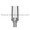 NobelReplace® Compatible Straight Locking Implant Abutment Purple — NP 3.5mm Internal Tri-Channel / Tri-Lobe — Titan Implants