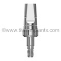 Nobel Biocare-compatible Tri-Lobe / Tri-Channel Post Abutment by Titan Implants