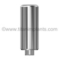 Core-Vent Compatible 4.5mm Platform Implant Bar Post with Ti. screw (P-45CA-12-CV)