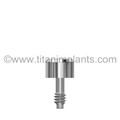 Impla-Med / Sterngold-compatible 3.3mm External Hex Healing Abutment by Titan Implants