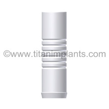 Impla-Med / Sterngold-compatible 3.3mm External Hex UCLA Plastic Sleeve by Titan Implants