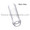 Impla-Med / Sterngold-compatible 3.3mm External Hex UCLA Plastic Sleeve — angled view — Titan Implants