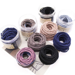 Korean hair ring hair accessories without seams tied hair band hair rope