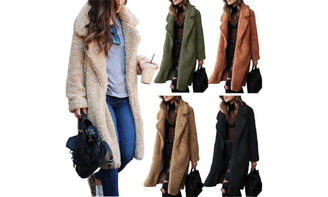 Teddy Fleece Winter long coat