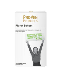 ProVen Probiotics For Kids (Chewable Tablets) - Fit For School With Vitamin C