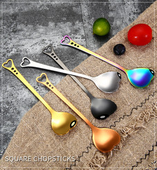 Heart Shape Stainless Spoon