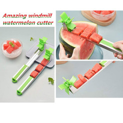 Windmill Shape Slicer for Watermelon Knife Cutter Creative