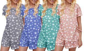 Star Design Lounge wear 2pcs Set-LA J086