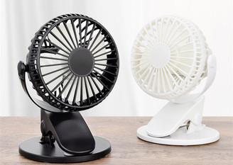 Portable and rechargable 360° Adjustable Mini Clip Fan