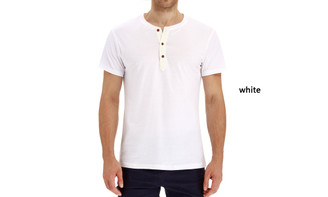 Explosive round neck short sleeve men's t-shirt-LA