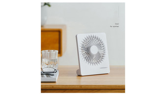 USB portable white small fan 9466