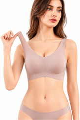 2306  Ultra Stretch Japanese Cooling Seamless Bra  6784