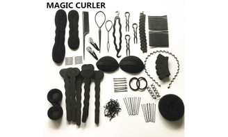 20pcsCurly hair bridal hair styling supplies tools