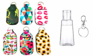 Neoprene Hand Sanitizer holder bag with refill bottle 30ML