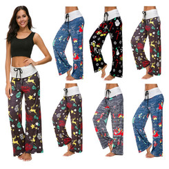 Christmas patterned lounge pants 1175