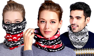 2in1 Christmas Winter warm earmuffs and face cover