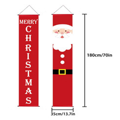Christmas Festival Decoration Door Banner
