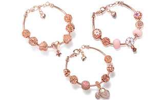 Ella Rose Gold Charm Bracelet