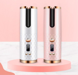 Cordless Auto-Rotating Ceramic Hair Curler 9691