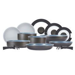 Tower Freedom T800200 13 Piece Cookware Set, Detachable Handles, Graphite