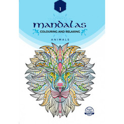 MANDALAS A4 colouring book Animal collection
