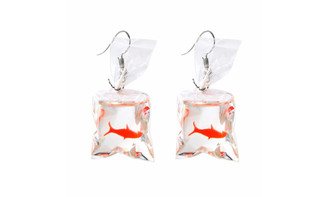 Transparent Candy Carp Earrings