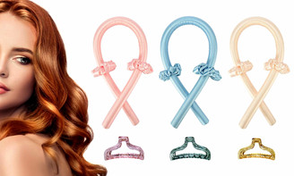Heatless Ribbon Sleeping Curling  Roller 
