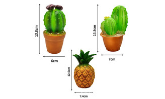 new-Waterproof Solar LED Lawn Lamp Cactus or Pineapple Pattern Spike Ground Light for Outdoor Landscape Garden