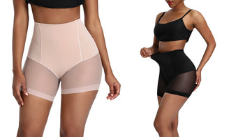 Super breathable  high wasit control body shaper pant 1077