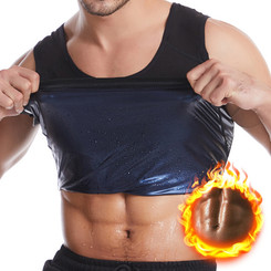 Men's Sweat Vest Sauna effect waist trainer and body shaper 1075
