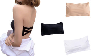 NEW-Unpadded Bandeau Bra-LA