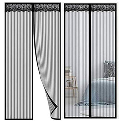 Magnetic  Door  mesh net screen