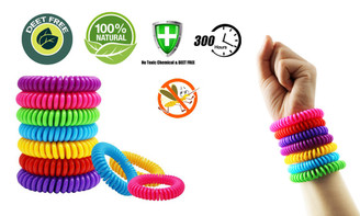 NEW-10pcsMosquito repellent bracelet phone coil-LA