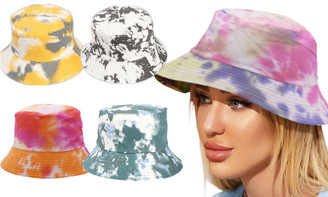 Unisex Tie-dye  reversible  summer hat-1095LA