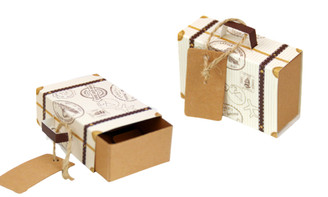 Suitcase Candy Gift Box pack of 20/30/40-3058la