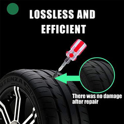 NEW-10pcsTire Repair Rubber Nail,Vacuum Tyre Repair Nail0076-LA