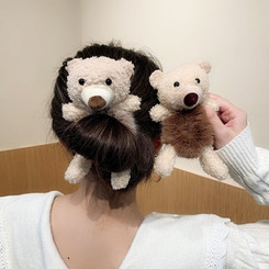 NEW-Bear Ponytail Holder Hair Accessories Hair Band0079-LA