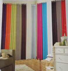 High quality colour curtains
