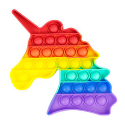 NEW-Stress and Anxiety Relief Colour For Kids and Adults (Unicorn Rainbow)0106-LA