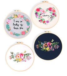 Love DIY  Embroidery  Stitch Starter Kit-la