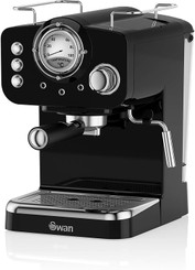 Swan Retro SK22110BN Espresso Coffee Machine - Black