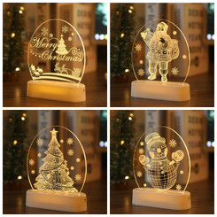 NEW-3D Table Desk Lamp Xmas Gift0206