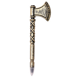 New-2pcs Shovel# axe Creative personality ballpoint pen axe shovel shape 0272-la