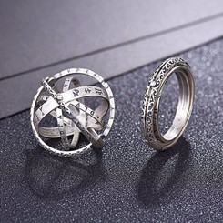 ANXIETY RELIEF SPHERE SPINNER RING-LA