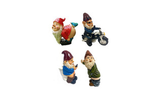 5 Different Styles Cartoon Gnome Home Decor Garden Landscape