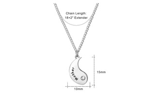 NEW  mother daughter set necklace  0254 LA