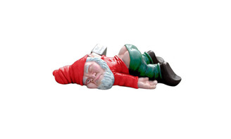 NEW Drunk Garden Gnome Statue  0255