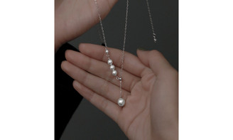 NEW Tassel pearl female Necklace 0341 LA